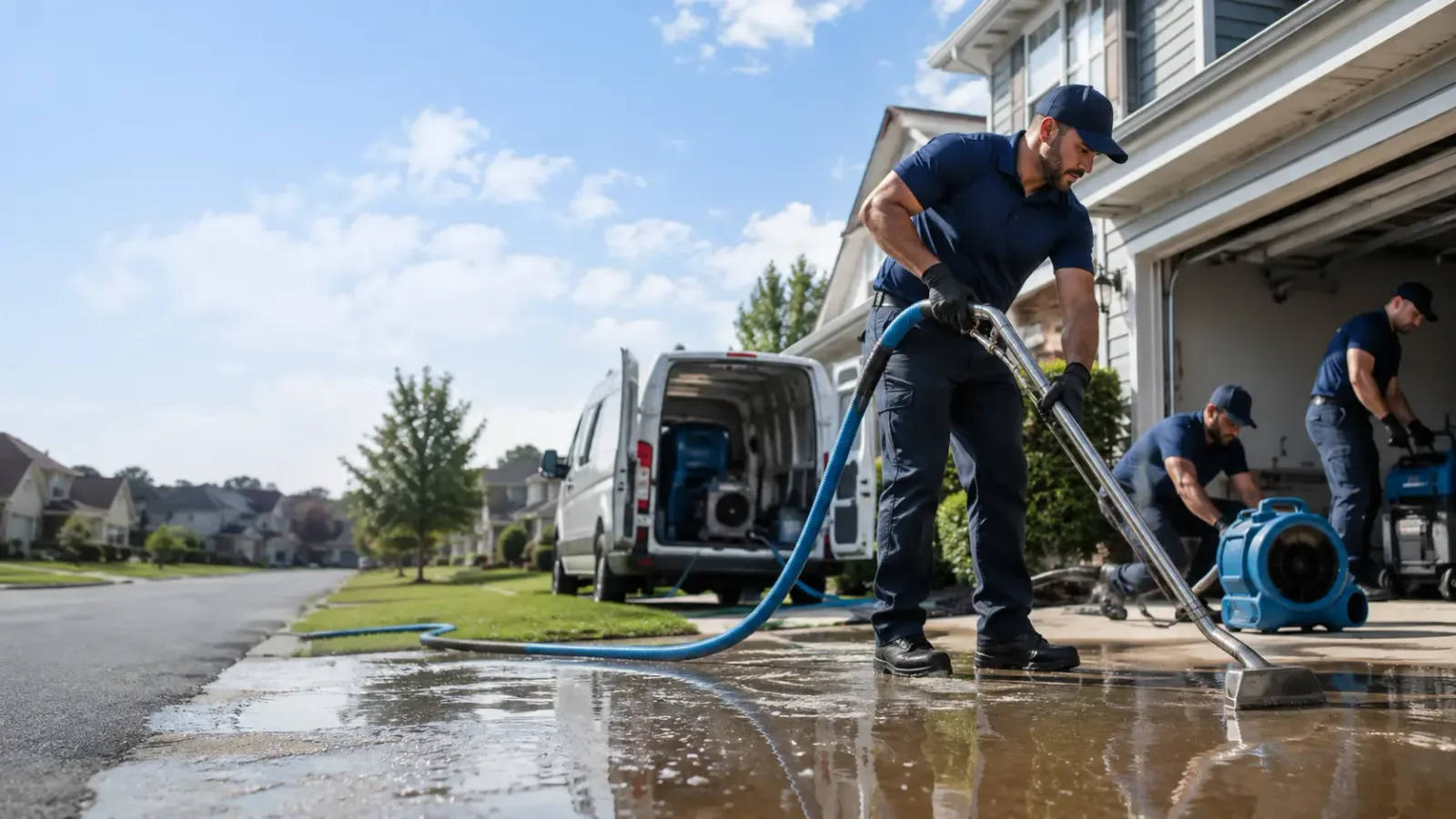 Flood Damage Restoration in Jasonville, IN